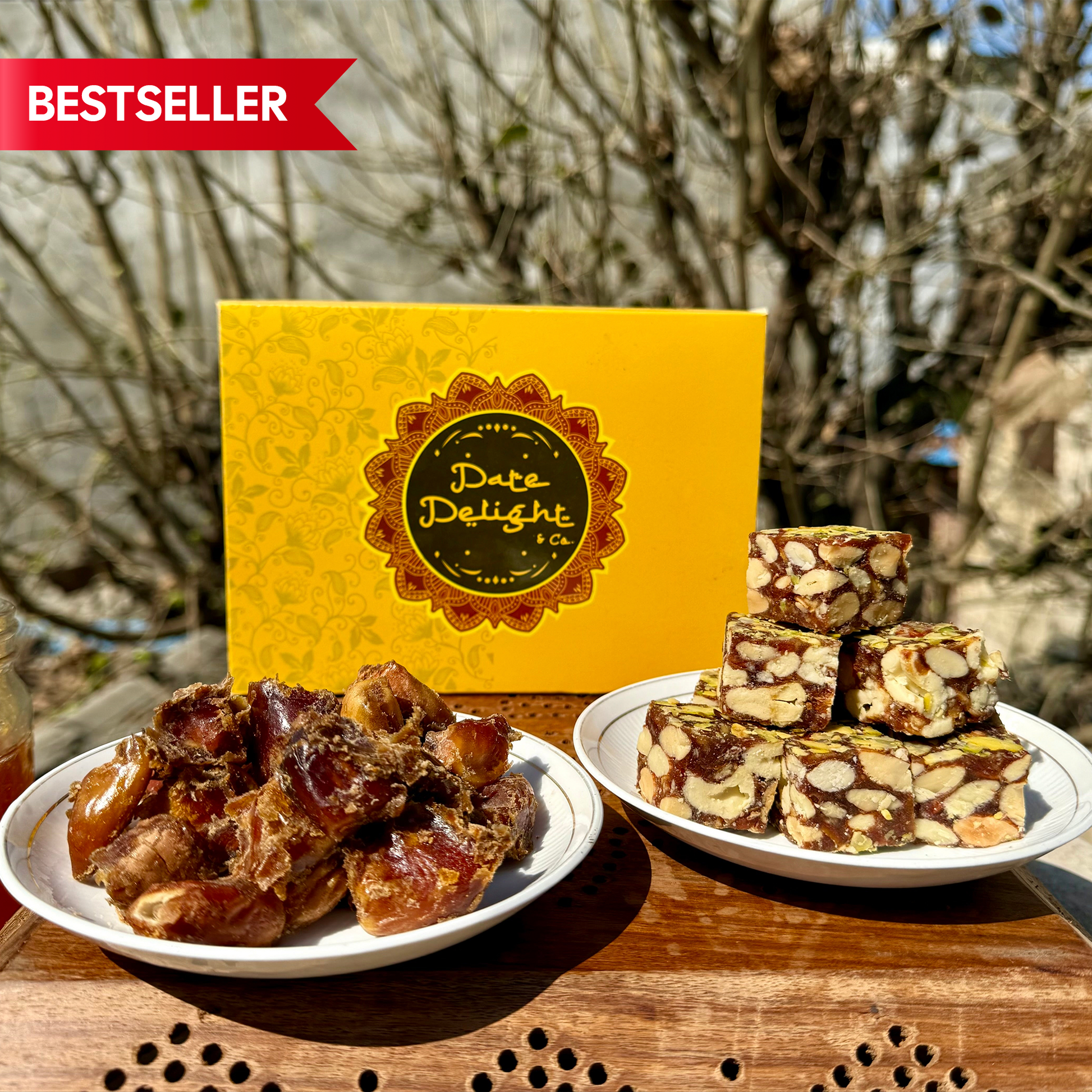 Our Signature Date Delight dry fruit bites - Khajur Pak