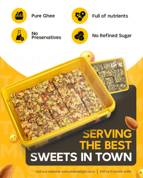 Anjeer Pak / Anjeer Dryfruit Burfi