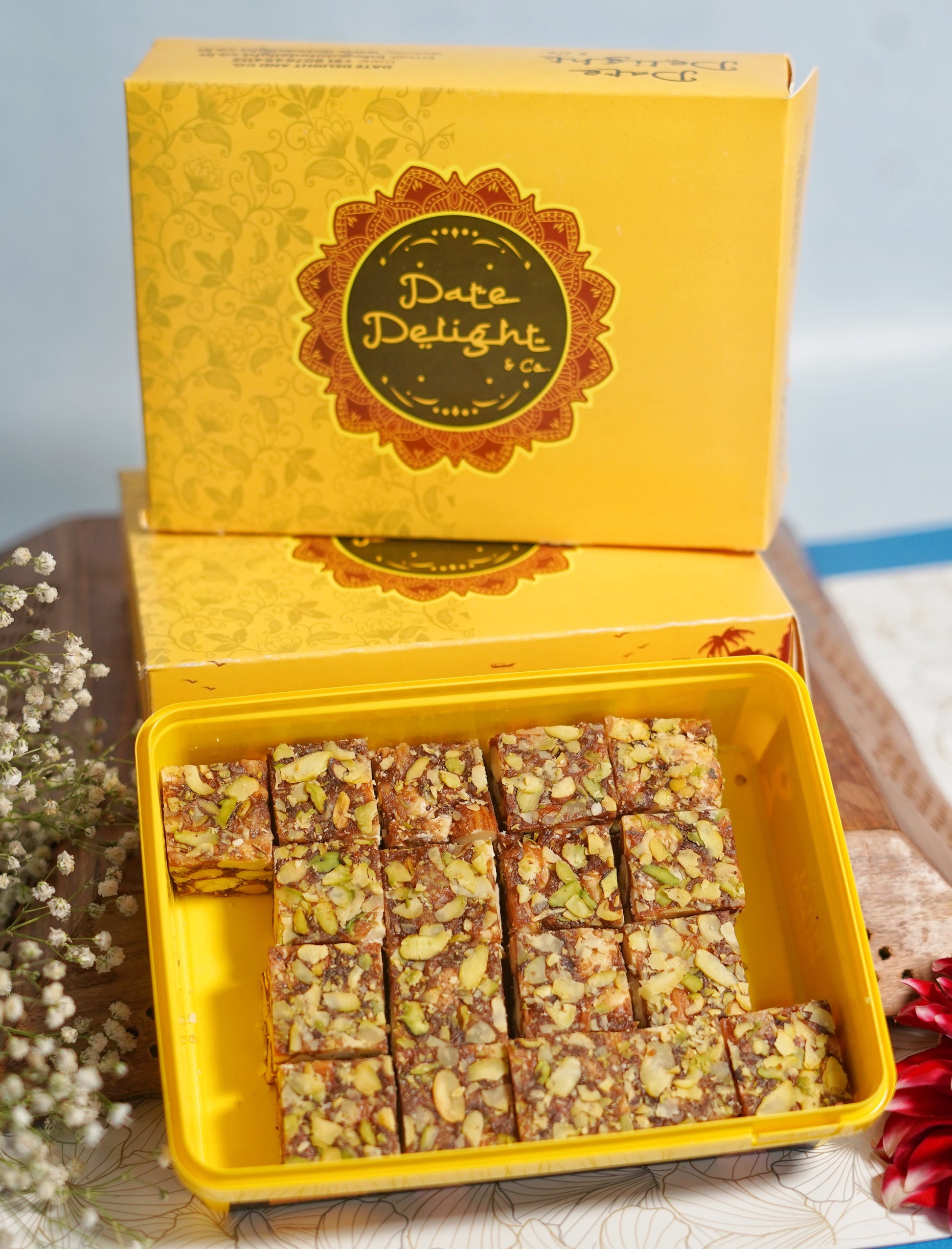 Our Signature Date Delight dry fruit bites - Khajur Pak
